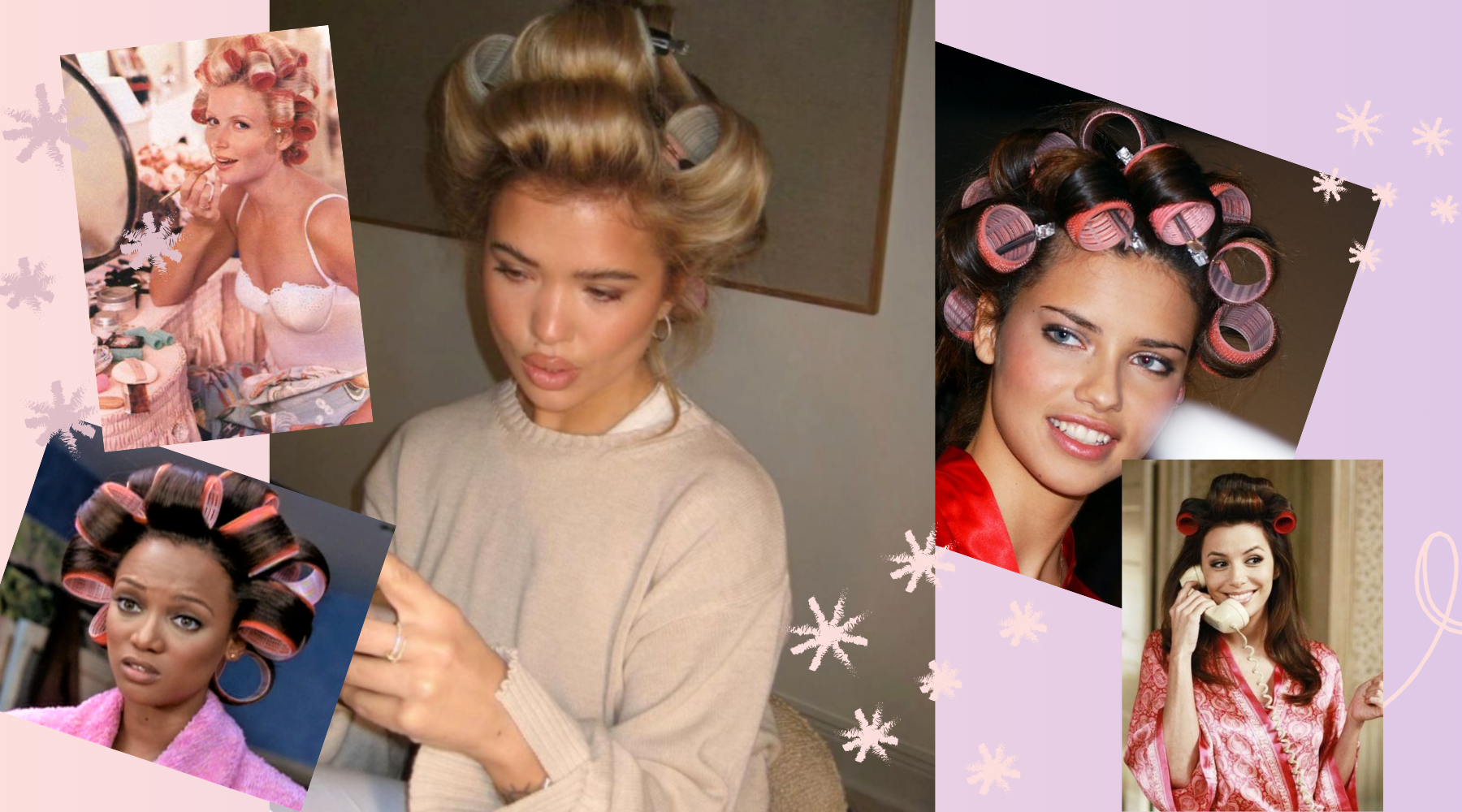 Hot rollers are back, Baby